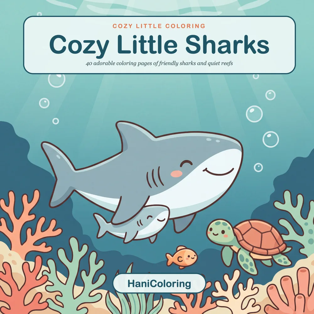 Cover of Cozy Little Sharks